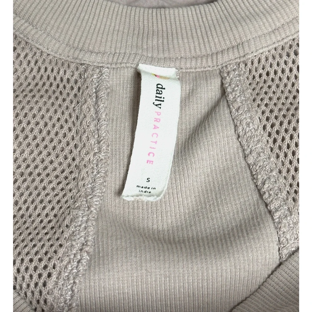 Daily Practice Trek Utility Dusty Purple Cotton Racerback Mesh Mini Dress Small - Picture 11 of 12